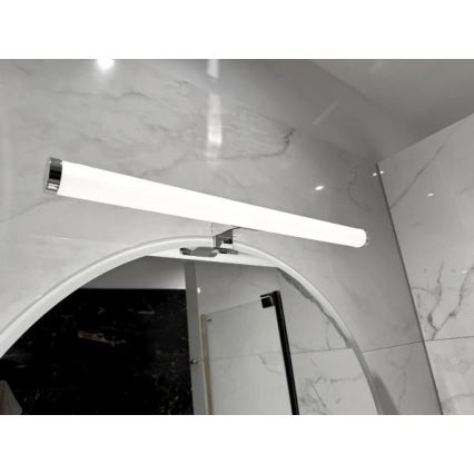 LED Koupelnové osvětlení zrcadla LED/12W/230V 59,5 cm IP44 lesklý chrom