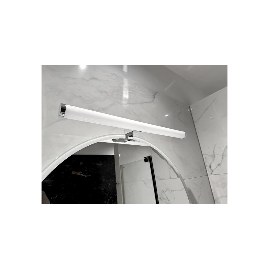 LED Koupelnové osvětlení zrcadla LED/12W/230V 59,5 cm IP44 lesklý chrom