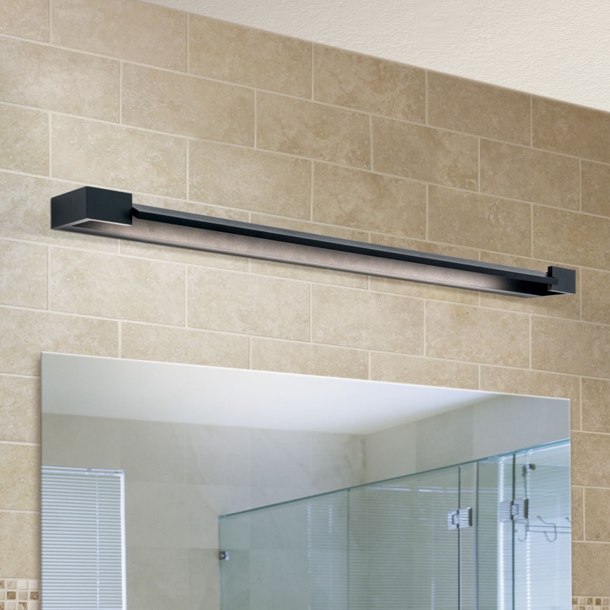 LED Koupelnové osvětlení zrcadla MARILYN LED/24W/230V 90 cm IP44 černá