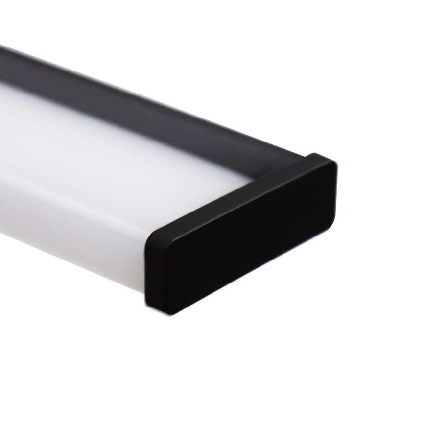 LED Koupelnové osvětlení zrcadla MIRORE LED/10W/230V 60 cm IP44 černá