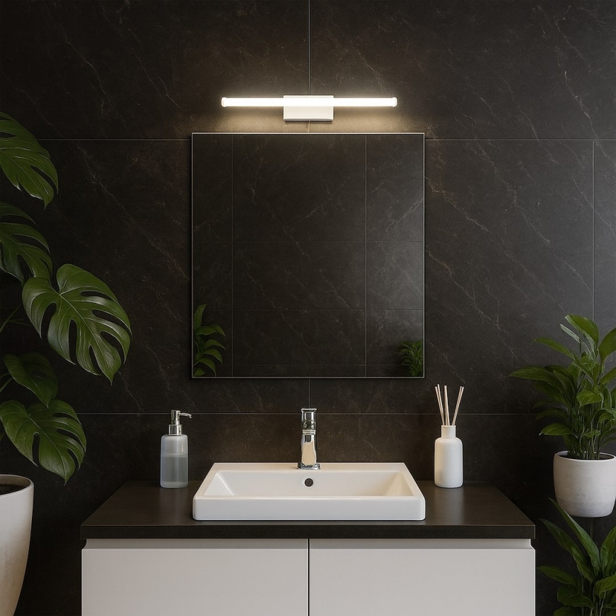 LED Koupelnové osvětlení zrcadla MIRORE LED/5W/230V 30 cm IP44 bílá