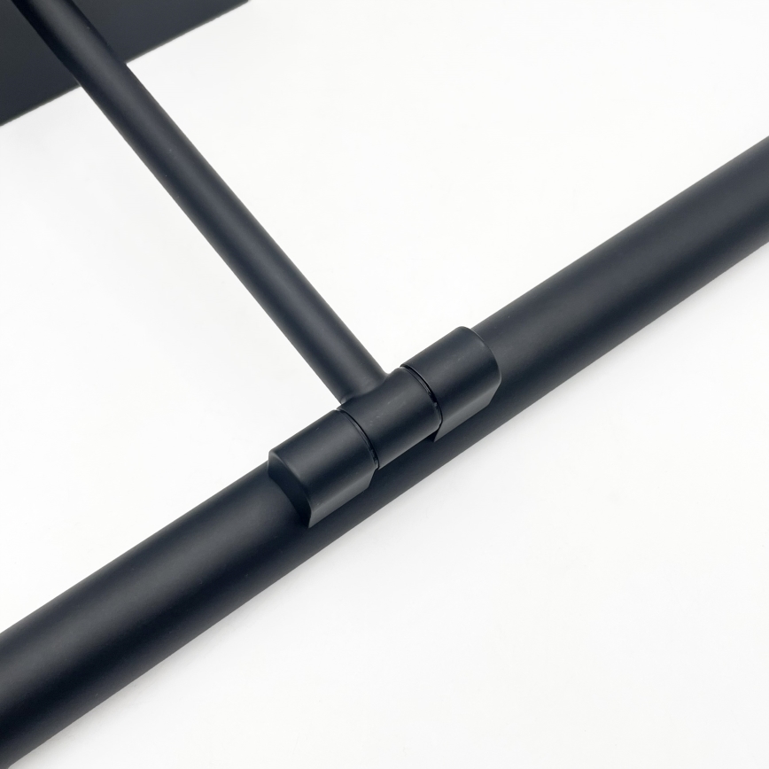 LED Koupelnové osvětlení zrcadla MIRROR LED/6W/230V 4000K IP44 40 cm černá