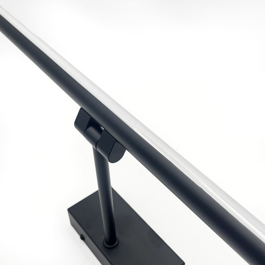 LED Koupelnové osvětlení zrcadla MIRROR LED/8W/230V 4000K IP44 60 cm černá