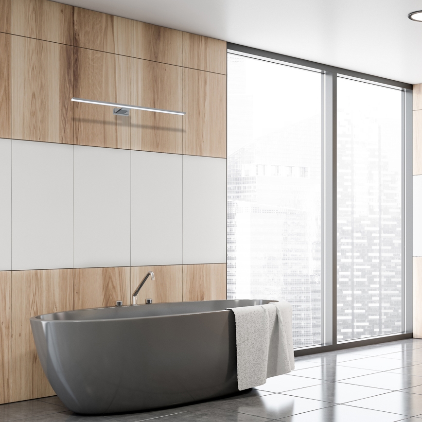 LED Koupelnové osvětlení zrcadla SHINE LED/15W/230V 80 cm IP44 lesklý chrom