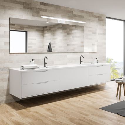 LED Koupelnové osvětlení zrcadla SHINE WHITE LED/15W/230V 80 cm IP44 bílá