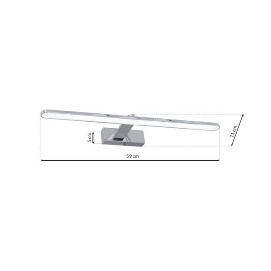 LED Koupelnové osvětlení zrcadla SPLASH LED/12W/230V IP44