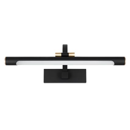 LED Koupelnové osvětlení zrcadla VINCI LED/15W/230V 60 cm IP44 černá