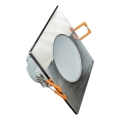 LED Koupelnové podhledové svítidlo BONO LED/5W/230V 3000K IP65 matný chrom