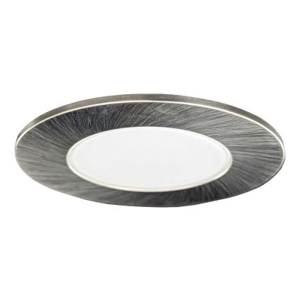 LED Koupelnové podhledové svítidlo BONO LED/5W/230V 4000K IP65 lesklý chrom