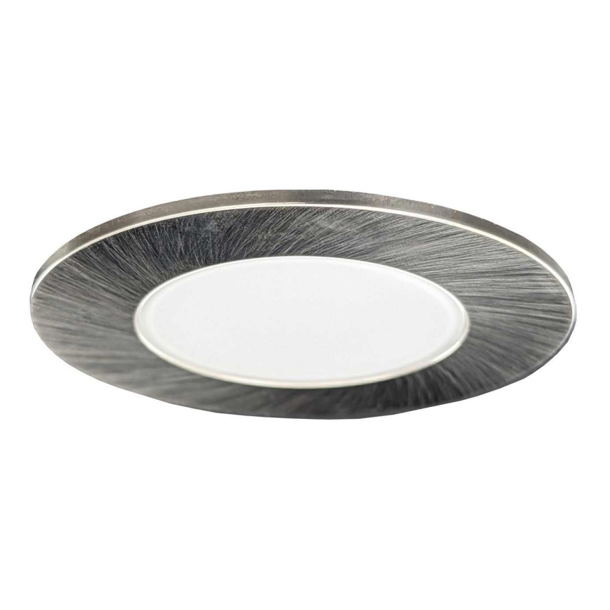 LED Koupelnové podhledové svítidlo BONO LED/5W/230V 4000K IP65 lesklý chrom