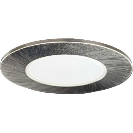 LED Koupelnové podhledové svítidlo BONO LED/8W/230V 3000K IP65 lesklý chrom