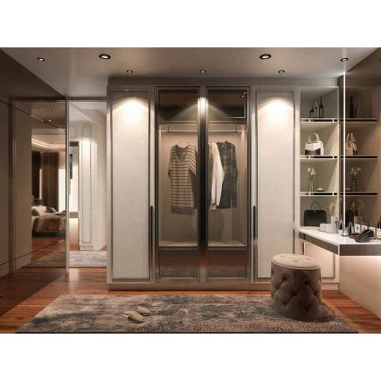 LED Koupelnové podhledové svítidlo BONO LED/5W/230V 3000K IP65 černá