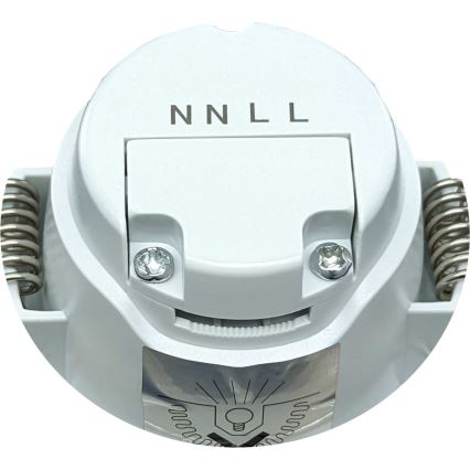 LED Koupelnové podhledové svítidlo BONO LED/5W/230V 3000K IP65 černá