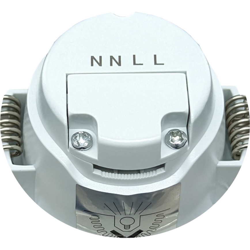 LED Koupelnové podhledové svítidlo BONO LED/5W/230V 3000K IP65 černá