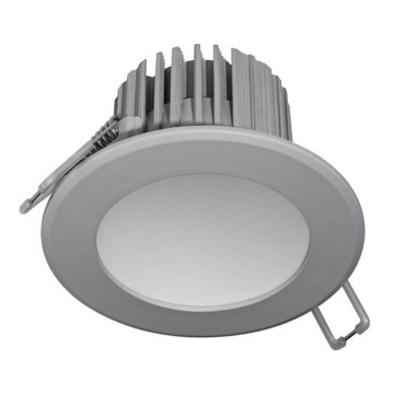 LED Koupelnové podhledové svítidlo LED/7W/230V 2800K šedá IP44 LED Koupelnové podhledové svítidlo LED/7W/230V 2800K šedá IP44