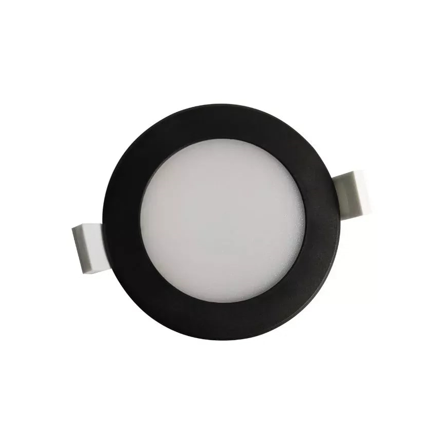 LED Koupelnové podhledové svítidlo LED/7W/230V 4000K černá IP44