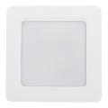 LED Koupelnové podhledové svítidlo TAVO LED/5W/230V 3000/4000/6000K 9,5x9,5 cm IP44 bílá