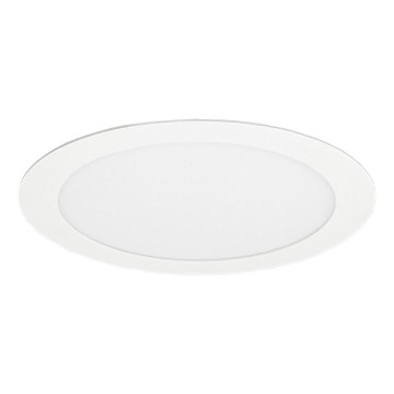 LED Koupelnové podhledové svítidlo VEGA LED/12W/230V 2800K pr. 16,8 cm IP44 sněhově bílá