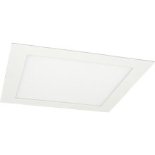 LED Koupelnové podhledové svítidlo VEGA LED/18W/230V 2800K 22,5 cm IP44 sněhově bílá