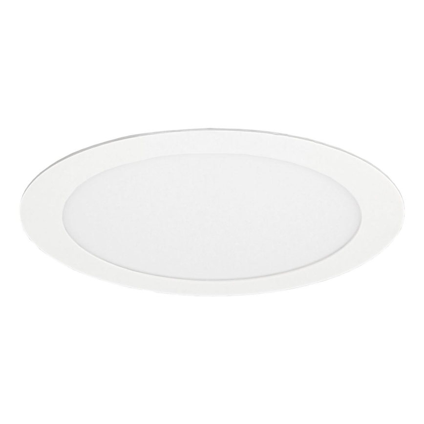 LED Koupelnové podhledové svítidlo VEGA LED/18W/230V 2800K pr. 22,5 cm IP44 sněhově bílá