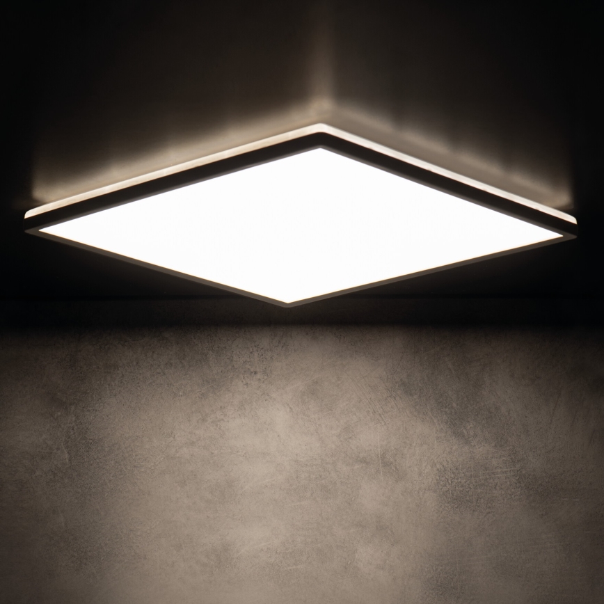 LED Koupelnové stropní svítidlo AZPO LED/12,3W/230V IP54 černá