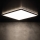 LED Koupelnové stropní svítidlo AZPO LED/12,3W/230V IP54 černá