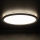 LED Koupelnové stropní svítidlo AZPO LED/22W/230V pr. 42 cm IP54 černá