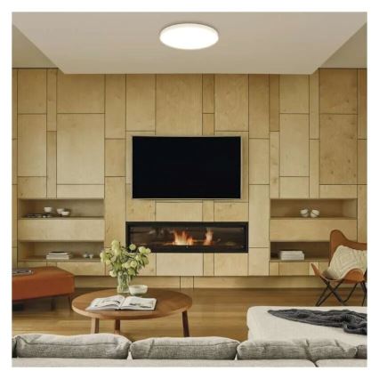 LED Koupelnové stropní svítidlo LED/18W/230V 3000/4000/5700K IP55 bílá