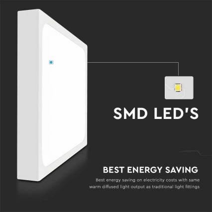 LED Koupelnové stropní svítidlo LED/18W/230V 3000K IP44 bílá