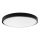 LED Koupelnové stropní svítidlo LED/18W/230V 6500K IP44 pr. 25 cm černá