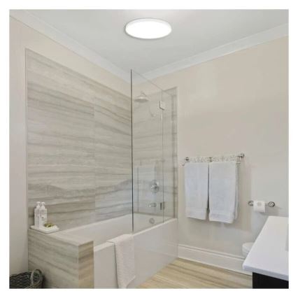 LED Koupelnové stropní svítidlo LED/32W/230V 3000/4000/5700K IP55 bílá