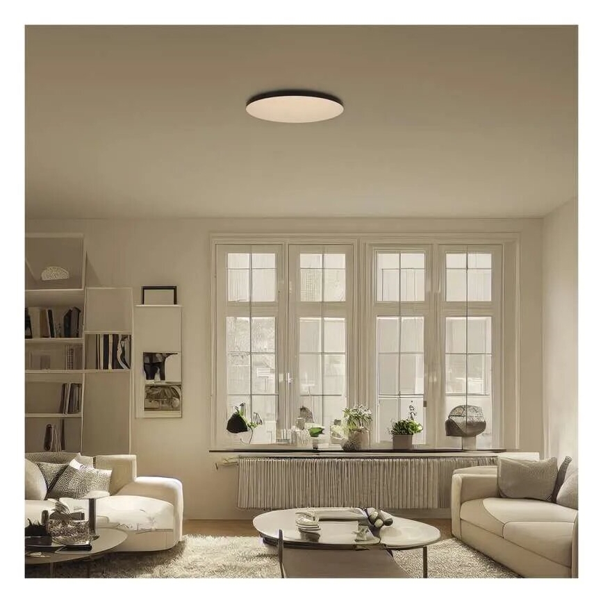 LED Koupelnové stropní svítidlo LED/32W/230V 3000/4000/5700K IP55 černá