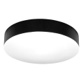 LED Koupelnové stropní svítidlo MAKARON LED/36W/230V 3000/4000/6000K pr. 40 cm IP44 černá