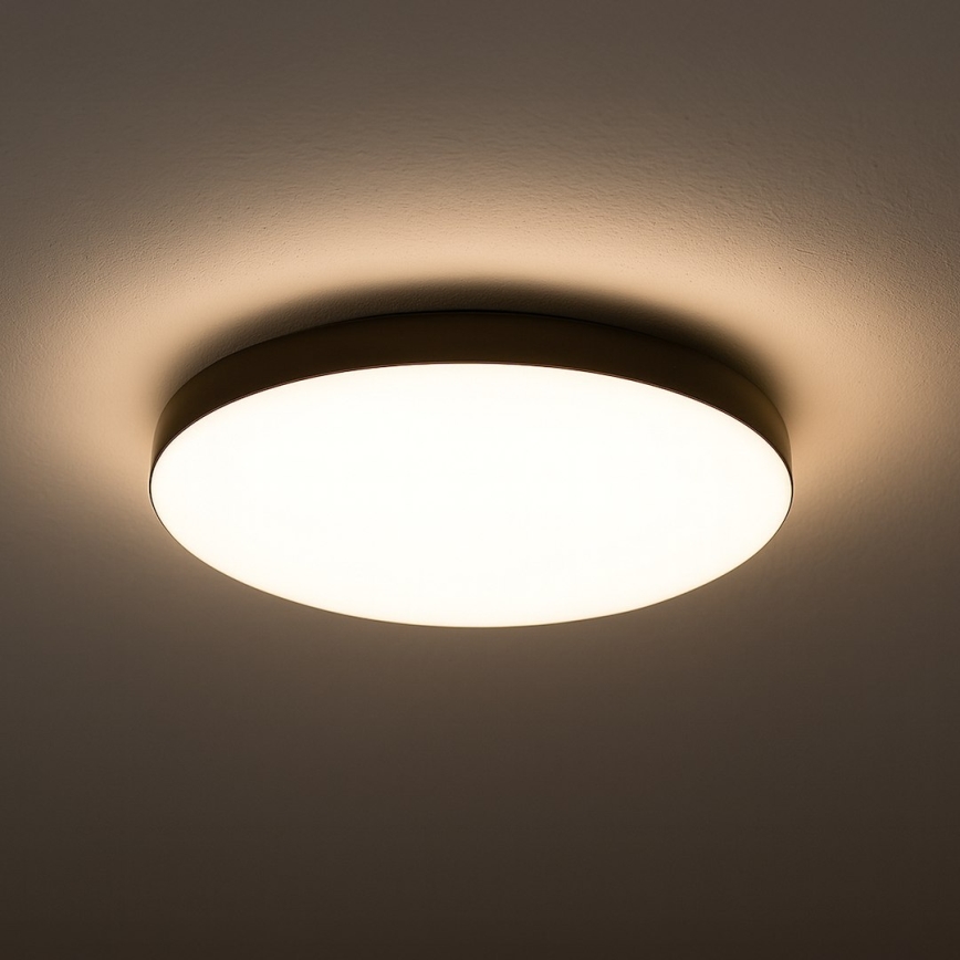LED Koupelnové stropní svítidlo MAYA LED/15W/230V pr. 33 cm IP44 černá