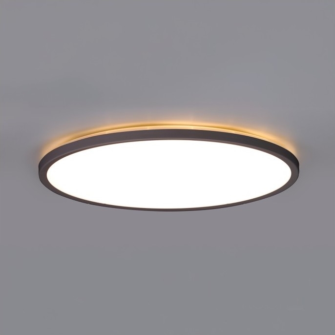 LED Koupelnové stropní svítidlo NIVERA LED/12W/230V IP54 3000/4000/6000K pr. 22,5 cm černá