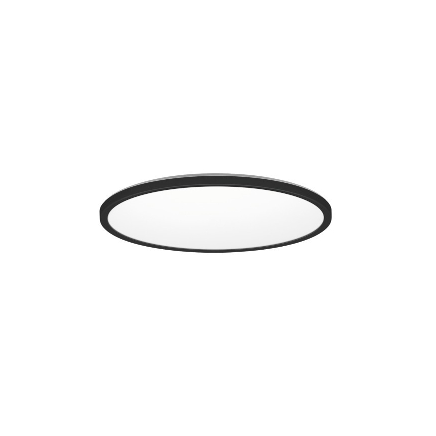 LED Koupelnové stropní svítidlo NIVERA LED/12W/230V IP54 3000/4000/6000K pr. 22,5 cm černá