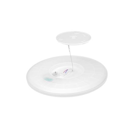 LED Koupelnové stropní svítidlo NIVERA LED/12W/230V IP54 3000/4000/6000K pr. 22,5 cm černá