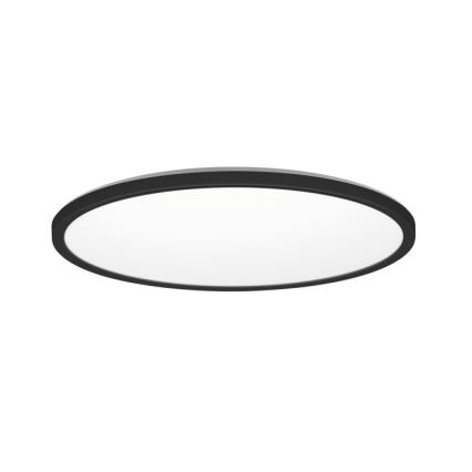 LED Koupelnové stropní svítidlo NIVERA LED/24W/230V IP54 3000/4000/6000K pr. 30 cm černá