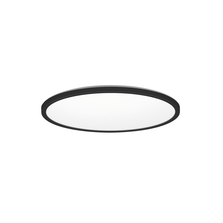LED Koupelnové stropní svítidlo NIVERA LED/24W/230V IP54 3000/4000/6000K pr. 30 cm černá