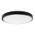 LED Koupelnové stropní svítidlo SAMSUNG CHIP LED/24W/230V IP44 6500K pr. 29 cm černá