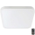 LED Koupelnové stropní svítidlo se senzorem LED/36W/230V 4000K IP44 42x42 cm bílá + dálkové ovládání
