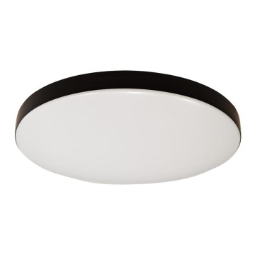 LED Koupelnové stropní svítidlo se senzorem MAYA LED/13W/230V pr. 33 cm IP44 černá