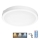 LED Koupelnové stropní svítidlo se senzorem NAIROS LED/36W/230V IP65 3000/4000/6500K pr. 40 cm bílá + dálkové ovládání