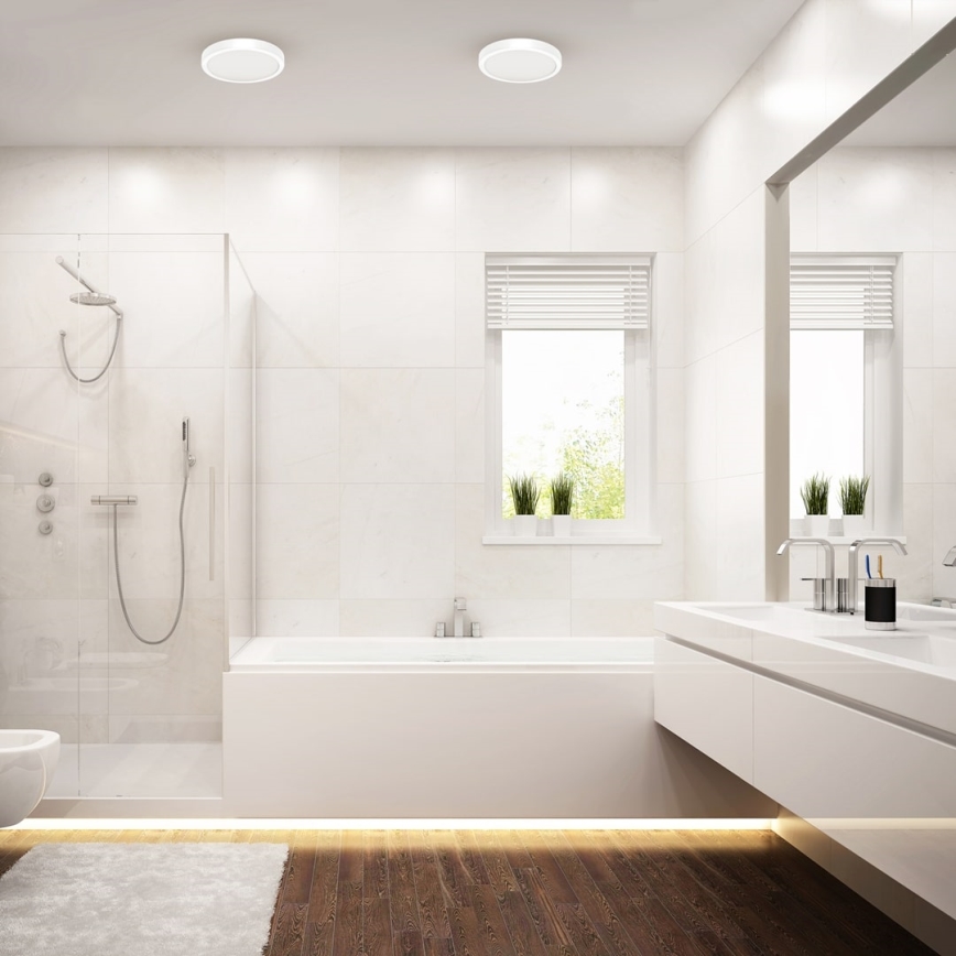 LED Koupelnové stropní svítidlo VERA LED/12W/230V 4000K IP65 bílá