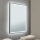 LED Koupelnové vyhřívané nástěnné zrcadlo s podsvícením FRAME LED/48W/230V 3000/4000/6000K 60x45 cm IP44