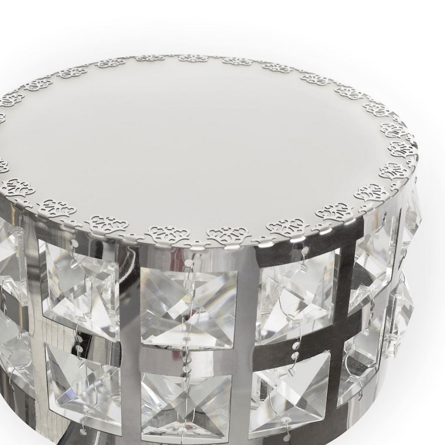LED Křišťálový lustr na lanku ALEX 4xLED/20W/230V