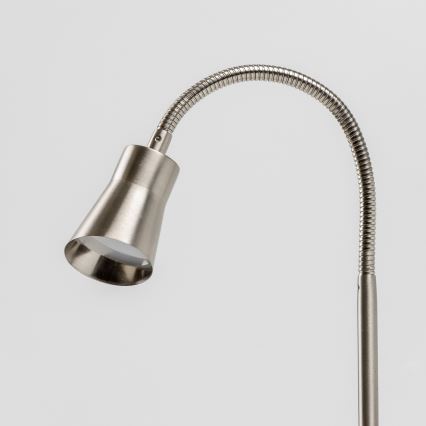 LED Lampa s klipem LED/3,2W/230V matný chrom