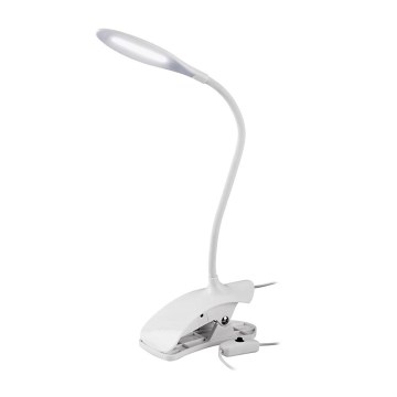 LED lampa s klipem LED/4,8W/USB LED lampa s klipem LED/4,8W/USB