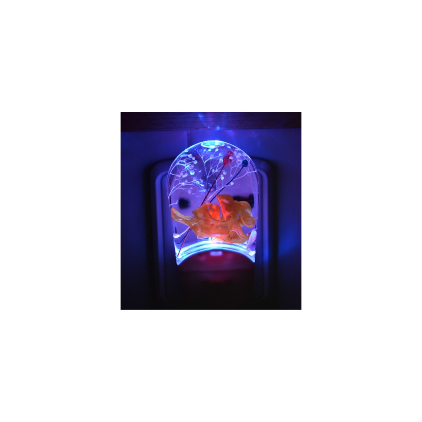 LED Lampička do zásuvky MINI LIGHT 1W