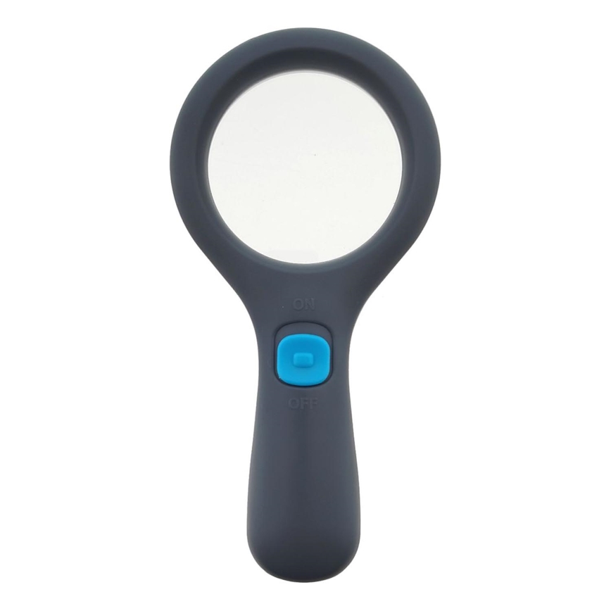LED Lupa 3×ZOOM s podsvícením LED/3W/2xAAA IP22